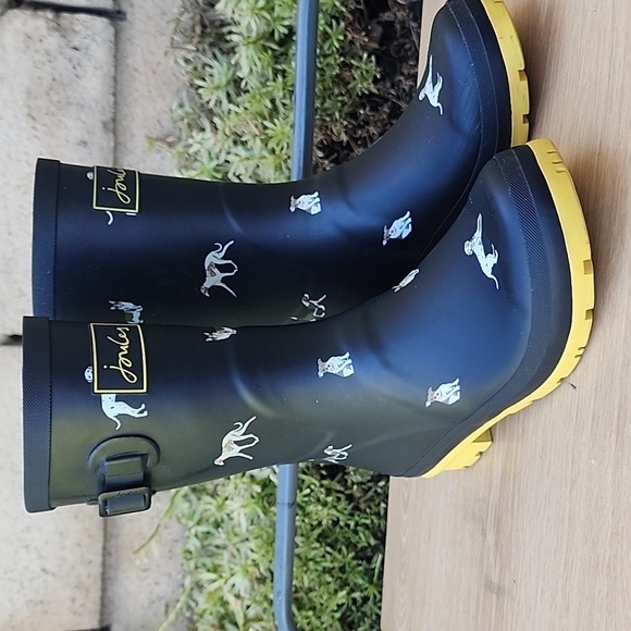 Joules Women's Molly Welly Mid Height Rain Boot (Size 9) - Picture 3 of 12
